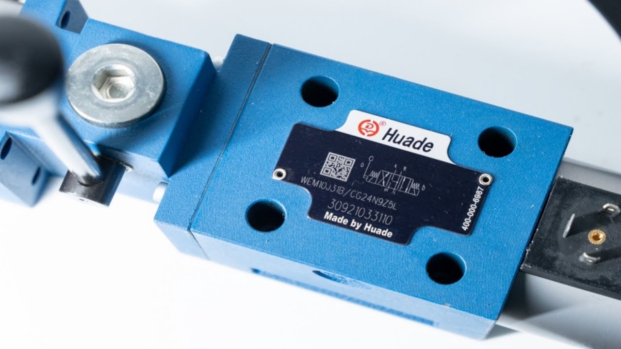 Huade Solenoid Directional Valve with Emergency Handle
