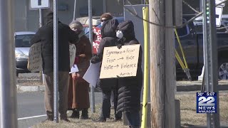 Long-time peace advocate remembered during Northampton protest