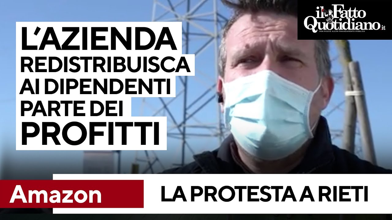 Sciopero Amazon: “Azienda redistribuisca ai dipendenti parte dei profitti fatti con la pandemia”