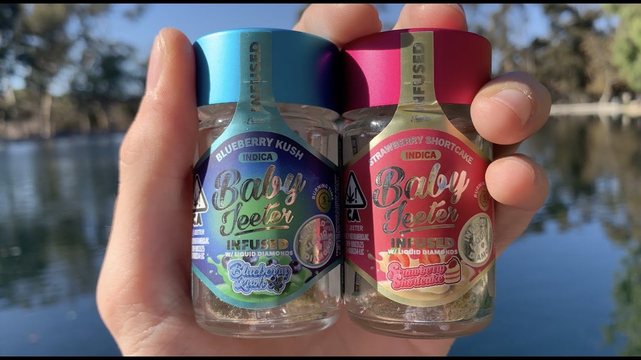 Blueberry Kush vs. Strawberry Shortcake Baby Jeeter Review w/ WillOG