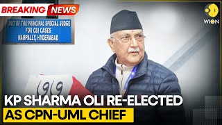 Breaking Nepals Ex-Pm Appointed As Cpn-Uml Chief For Third Term Wion