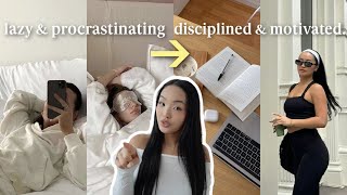 how to *ACTUALLY* have discipline: achieve your goals, be disciplined \& stop procrastinating!