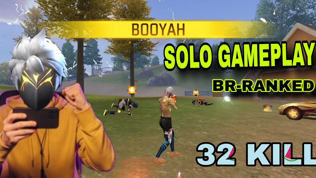 32 KILL Solo Ranked Gameplay FreeFire || B2F - YouTube