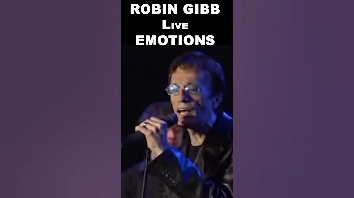 ROBIN GIBB Live - EMOTION #shorts #beegees #jivetubin  @BeeGeesJiveTubinFanchannel