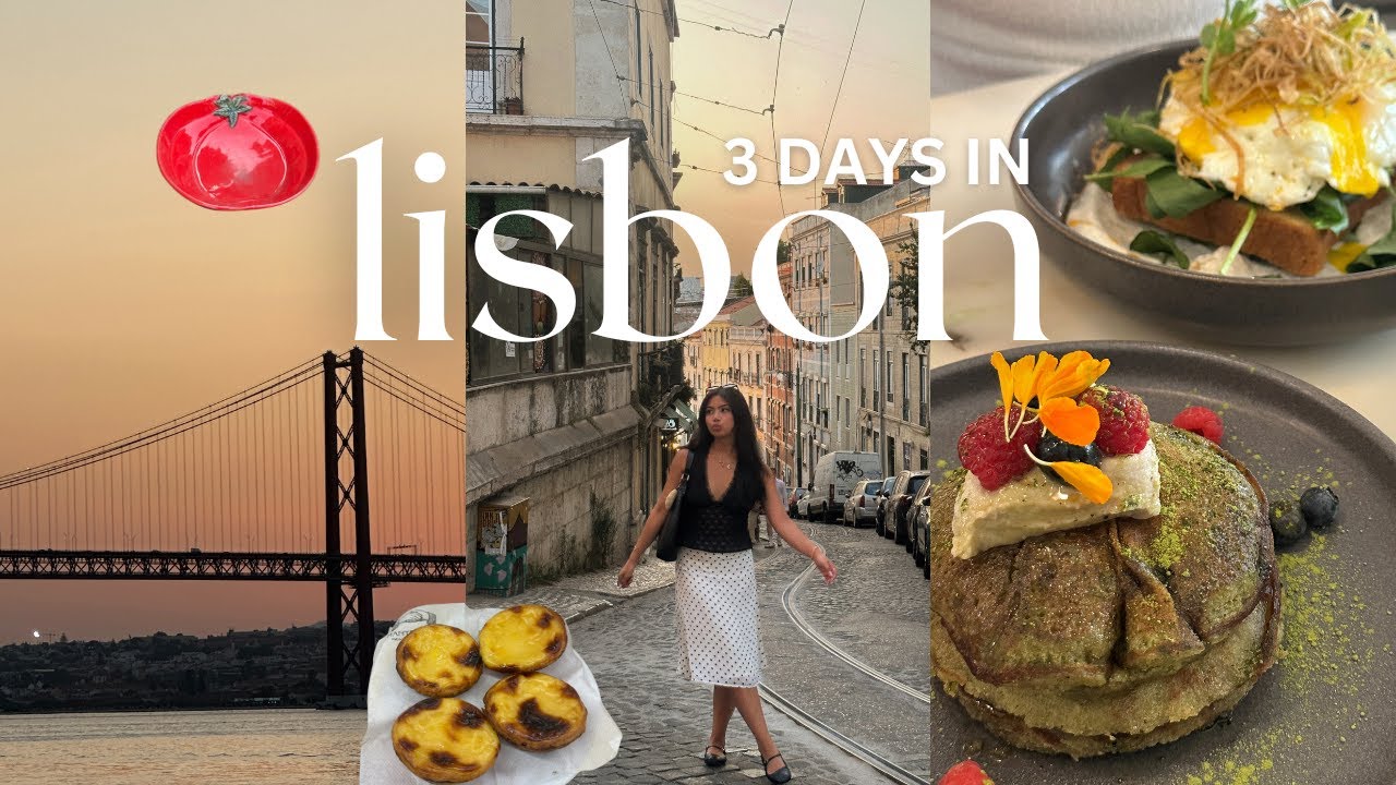 PORTUGAL diaries 🇵🇹 LISBON, euro girl summer, lisbon itinerary, food, cafes & shopping