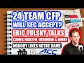 Canes GM Eric Tulsky on Roster Construction, Maintaining Stanley Cup Window | ACC Wants 24 Team CFP