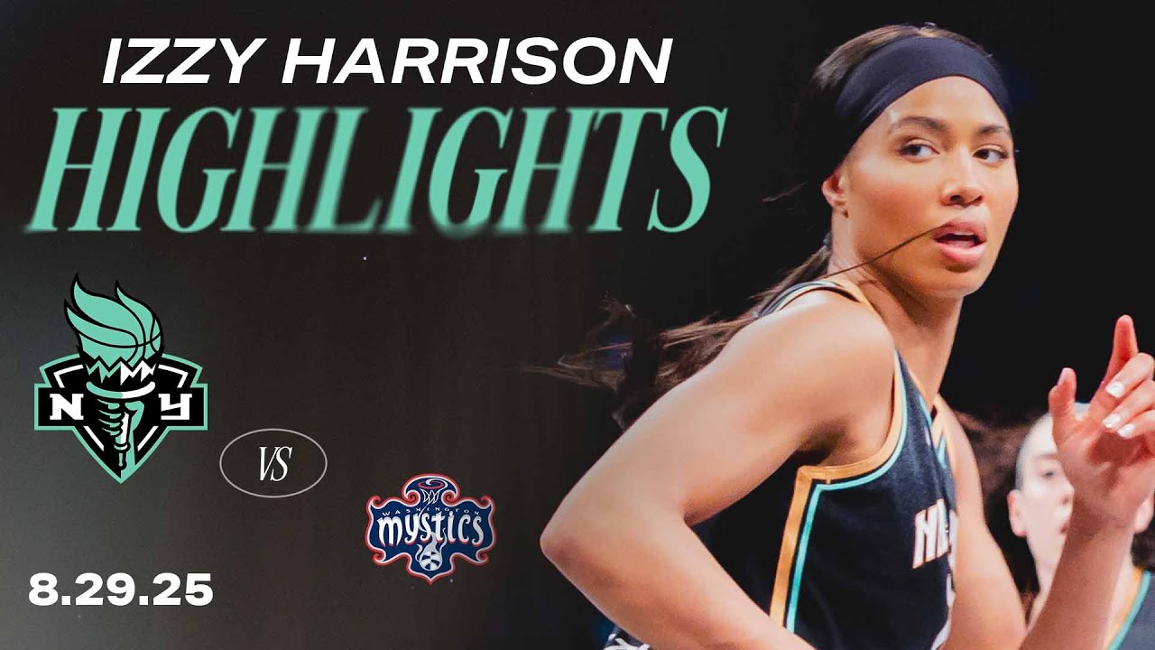HIGHLIGHTS | Isabelle Harrison’s Return Ignites Liberty Victory, 89‑63 | August 28, 2025