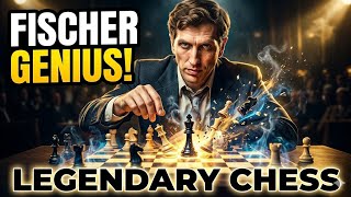 Robert James Fischer DESTROYS with Genius Sacrifice ♟️ Chess Point Official