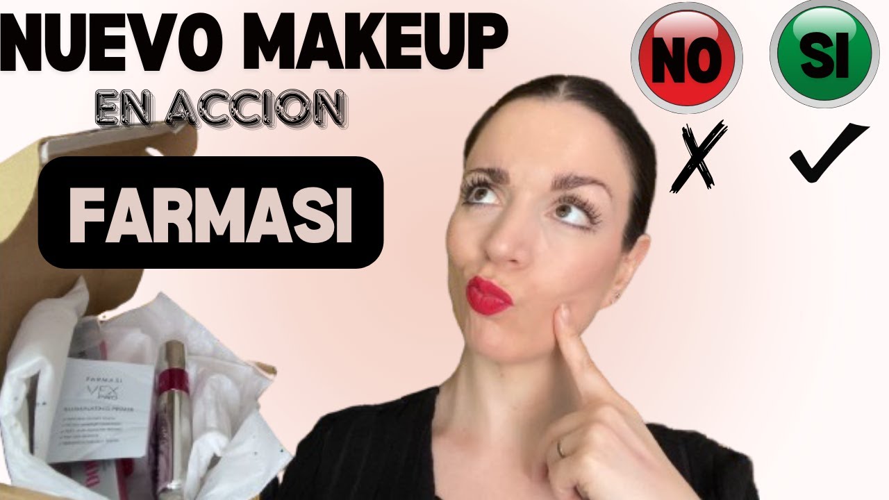 ¿Son  buenos los productos de FARMASI?🧐Poniendo a prueba productos de maquillaje y belleza ✨