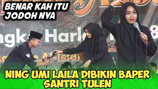 NING UMI LAILA DI BIKIN BAPER SANTRI GANTENG SAAT DI PANGGUNG.