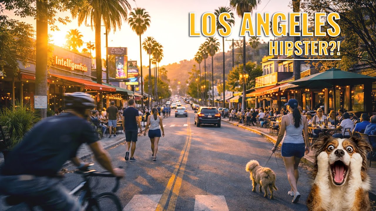 Silver Lake Walking Tour: Hipster Neighborhood of Los Angeles 🇺🇸