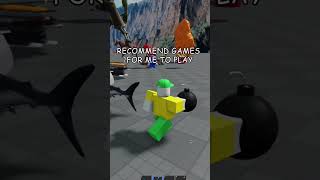 SUGGEST GAMES! #roblox #shorts #robloxfunny #robloxgameplay #robloxfunnymoments