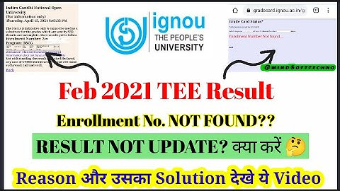 IGNOU Feb 2021 Exam Results & Grade Card Status || Result नहीं आया क्या करे? | Important Update