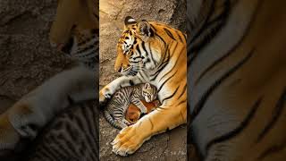 A Tiger Became Mom To A Kitten And A Baby Squirrel