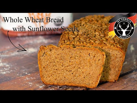 Video: How To Bake White Bread With Sunflower Seeds