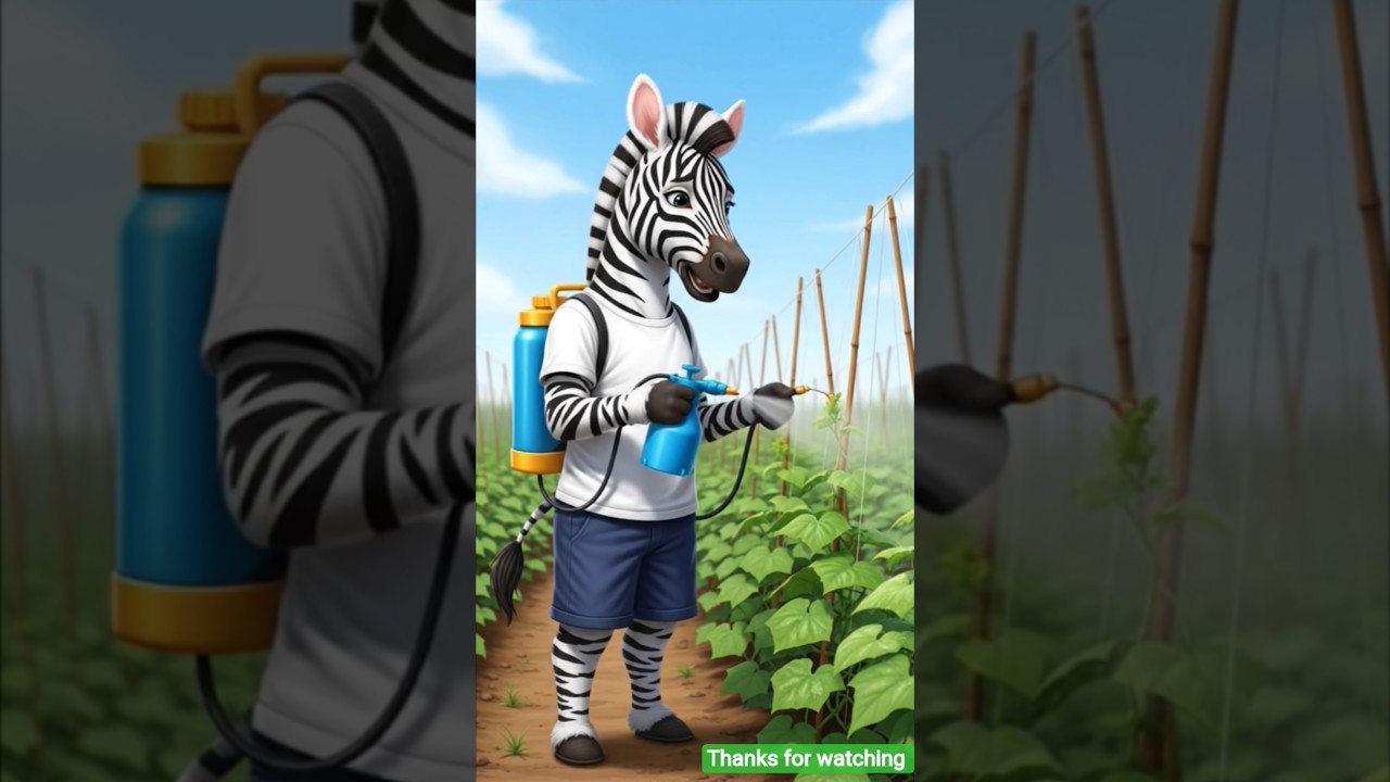 A Zebra’s Kindness… A Heartbreaking End 🦓💔! # shortfeeld