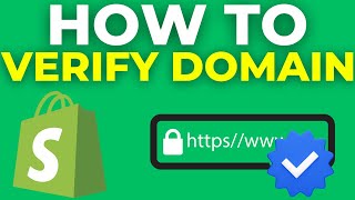 How To Verify Domain in Shopify (2025)