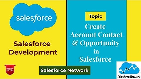 Day 25 Create Account, Contact and Opportunity using Visualforce in Salesforce || Salesforce Network