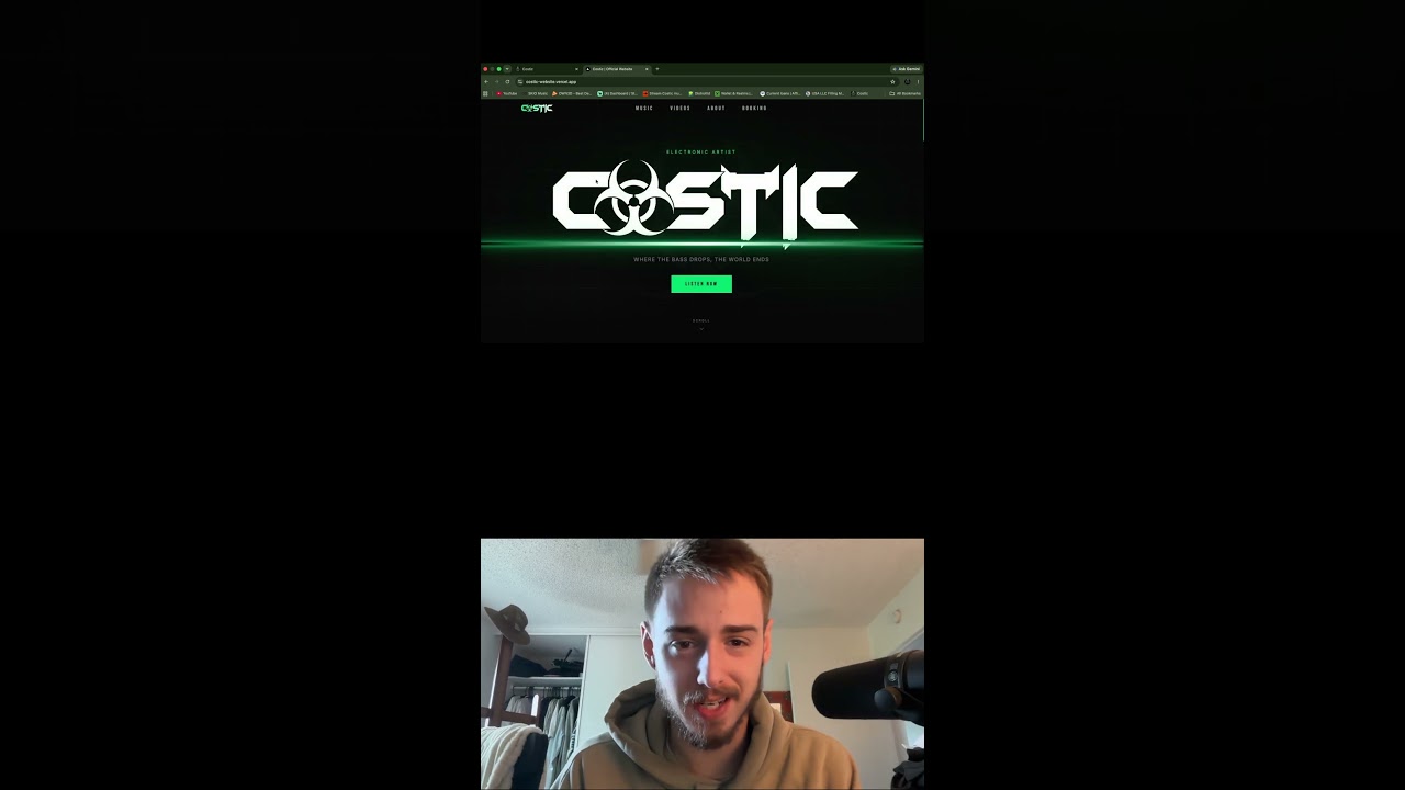 We got a new website! #website #webdevelopment #dubstep #edm #codinglife