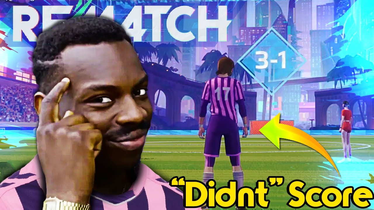 I SCORED! on a technicality...  in REMATCH RANKED!