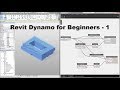 Revit Dynamo Tutorial for Beginners - 1