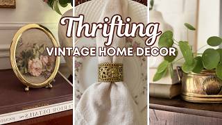 Thrifting Tips for Home Decor + Styling Ideas | Thrift With Me for Vintage Decor