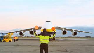 Antonov Airlines transports mining equipment to Gabon