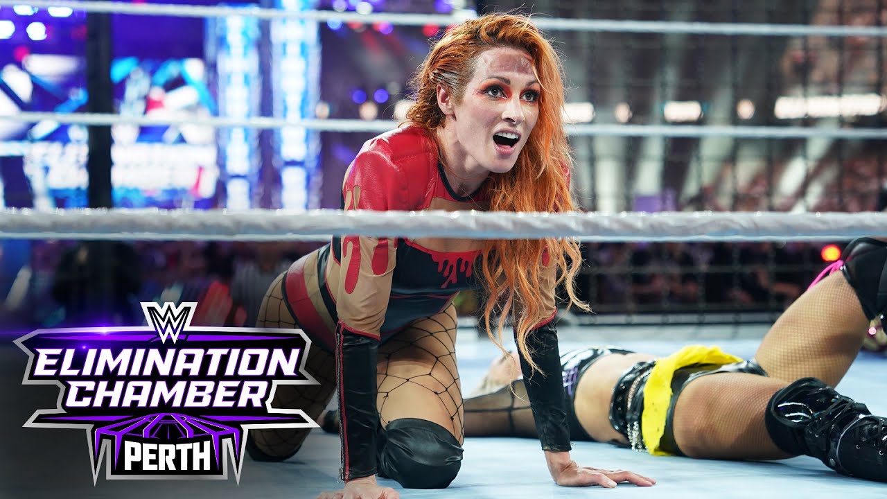 ⁣Becky Lynch is headed to WrestleMania XL: WWE Elimination Chamber 2024 highlights