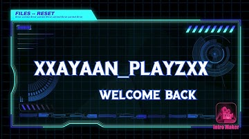 My new intro cuz I accidentally deleted my old one