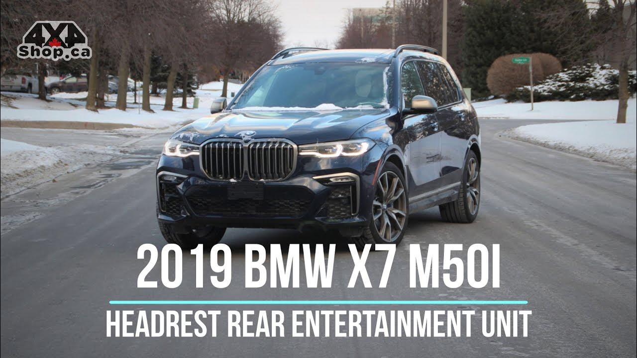 2019 BMW X7 Android Headrest Multimedia System Rear Entertainment