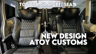 New Captain seats Design installed in Toyota GL by Atoy Customs by Atoy Customs 3,497 views 2 months ago 4 minutes, 11 seconds