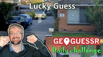 Geoguessr Daily Challenge - No Move September Challenge - Sometimes You Need A Bit Of Luck