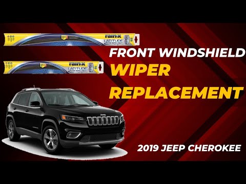 How to replace windshield wiper blades  | 2014-2019 Jeep Cherokee | Jeep Cherokee