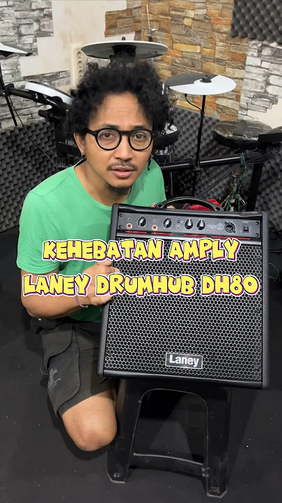 Salah satu produk ampli drum elektrik dari Laney DrumHub DH 80 🔊 #laney #laneydrumhub #drumhub