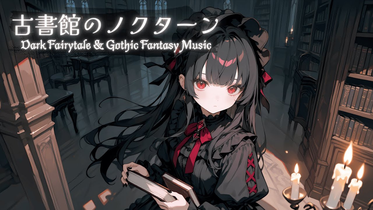 【作業用BGM】古書館のノクターン【ダークメルヘン/ゴシック/ファンタジー/クラシック】