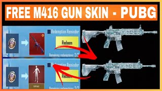 New Trick To Get Free Gun Skin In Pubg Mobile | Free AKM Gun Skin In Pubg Mobile | Free Gun Skin