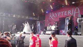 Krypteria - Shoot me @ Summer Breeze Festival 2009 (HD)