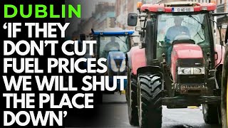 DUBLIN EASTER SHUTDOWN LOOMS? Final Warning to the Irish Government on Fuel Costs Content