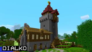 Cozy Medieval Worldbuilding in Beta Minecraft