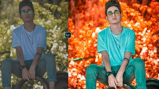 Lightroom Mobile Orange Moody Effect-Lightroom Editing Background Colour Change screenshot 1