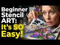 Beginner Stencil ART It39s SO Easy Beginner Stencil ART It39s SO Easy