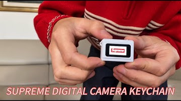 SUPREME DIGITAL CAMERA KEYCHAIN - Tiny And Cute