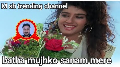 Batha Mujko Sanam Mere - Divya Shakti | Kumar Sanu, Alka Yagnik | Ajay Devgan & Raveena Tandon