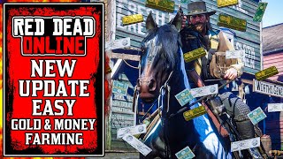 The NEW Red Dead Online Update Has Incredibly Easy GOLD & MONEY Farming Methods.. (RDR2)