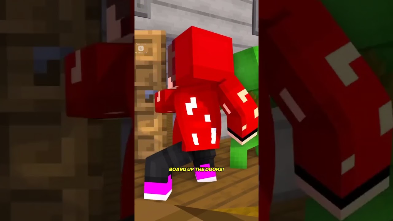 1 JJ LOVE CURSE VS Security House   Maizen Minecraftpo