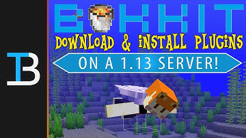 How To Add Plugins To A Bukkit Server in Minecraft 1.13 (Get WorldEdit On Your 1.13 Server!)