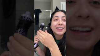 Woman Panics After Getting Her Hair Entangled in Hair Tool - 1502380