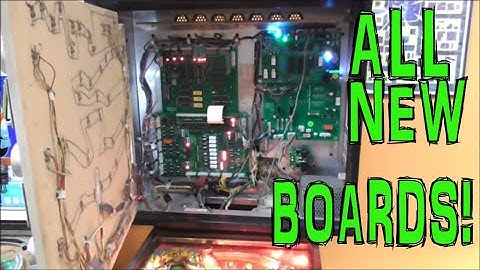 1979 Williams Gorgar With ALL NEW PCB