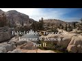 Fabled golden trout of the emigrant wilderness  solo backpacking part ii fly fishing