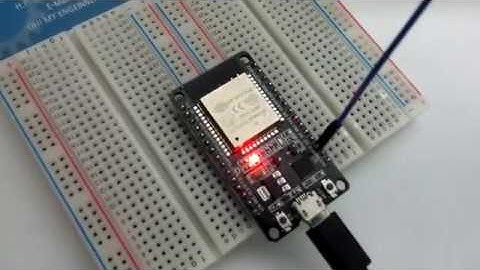 DOIT ESP32 개발보드 (BLE+WiFi) 터치센서 테스트